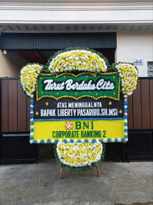 Papan Bunga Duka di Beji