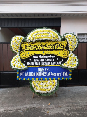 Papan Bunga Duka di Beji