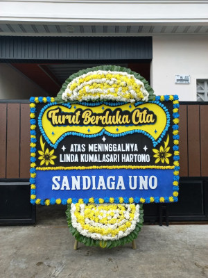 Papan Bunga Duka di Beji