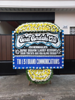 Papan Bunga Duka di Beji